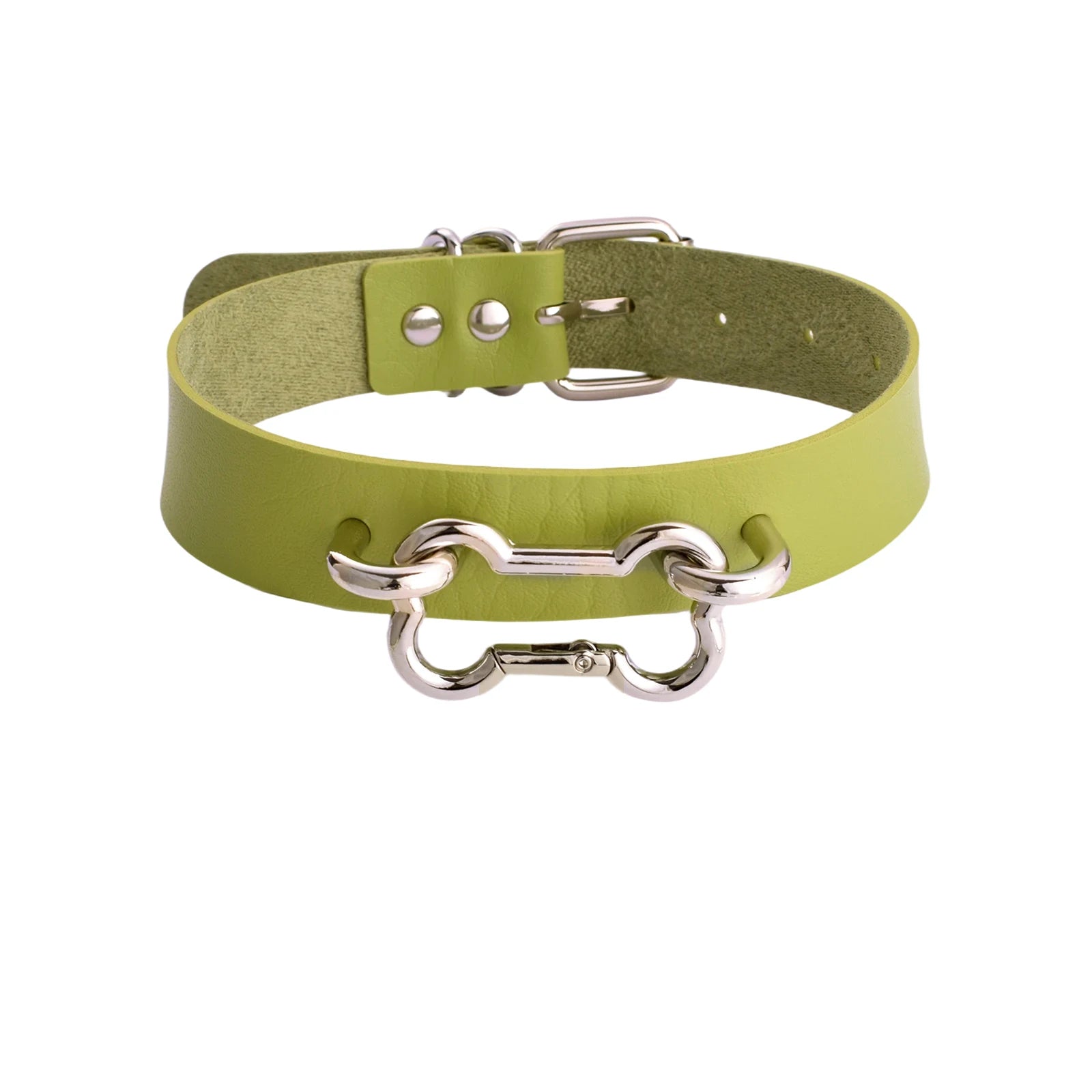 Bone Collar Leather Choker