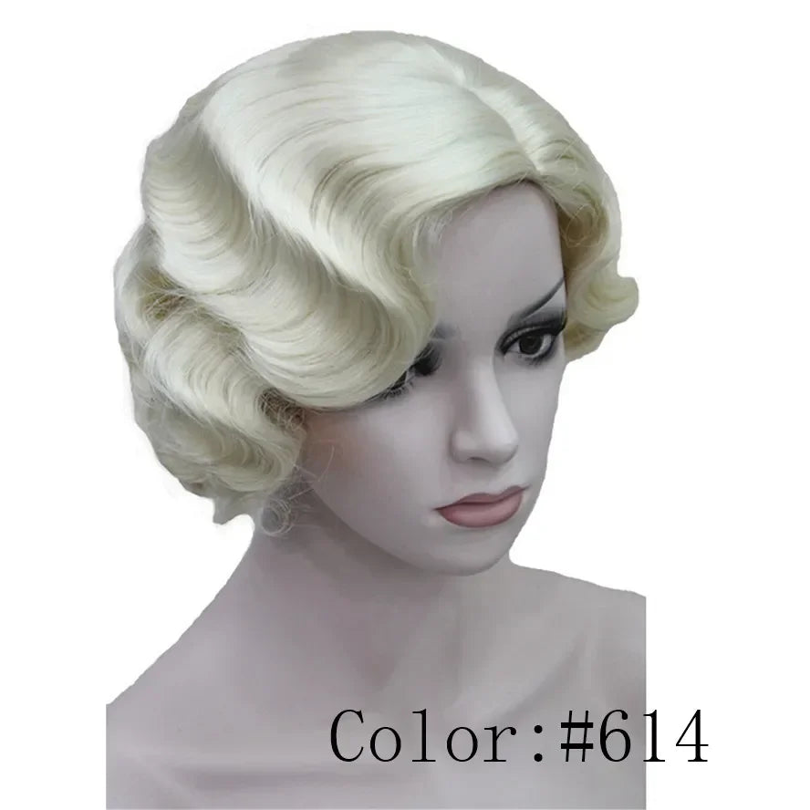 1920s Finger Wave Wig