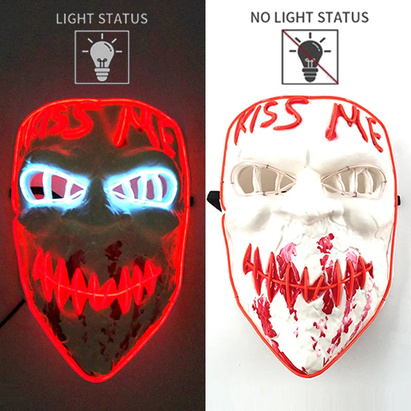 LED Hacker Vendetta Mask