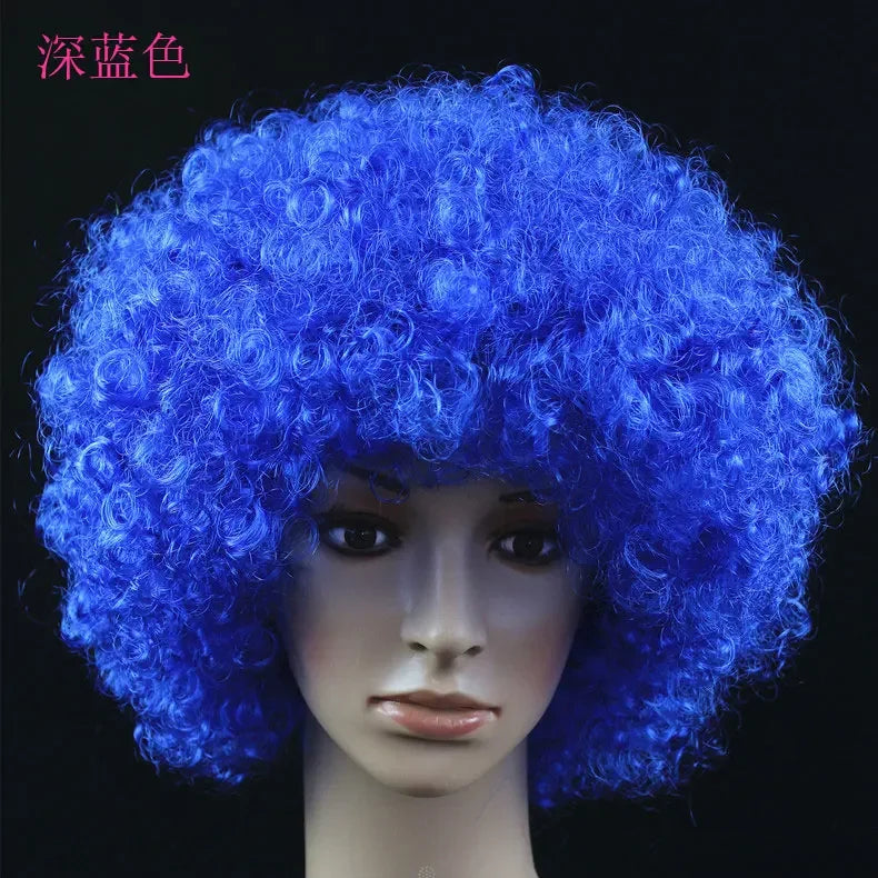 Curly Afro Clown Wig