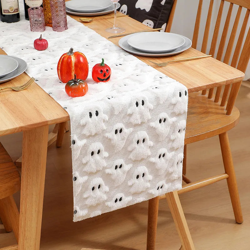 Fall Pumpkin & Ghost Table Runner