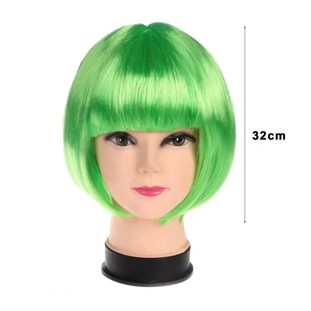 Short Colorful Straight Wig