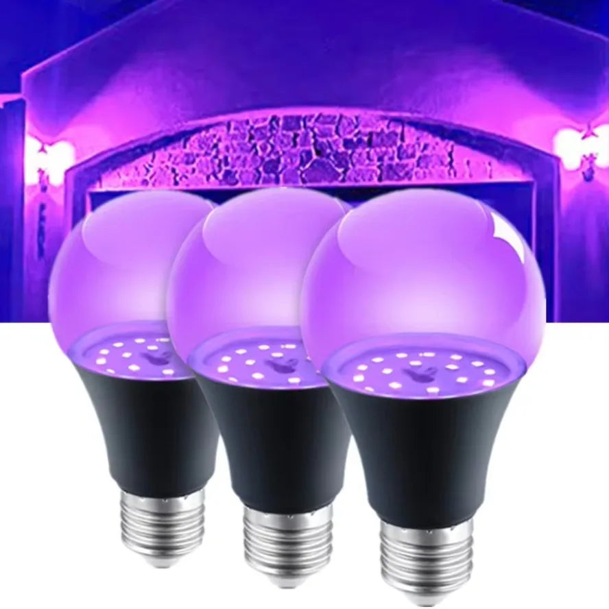12W Purple Blacklight Bulb