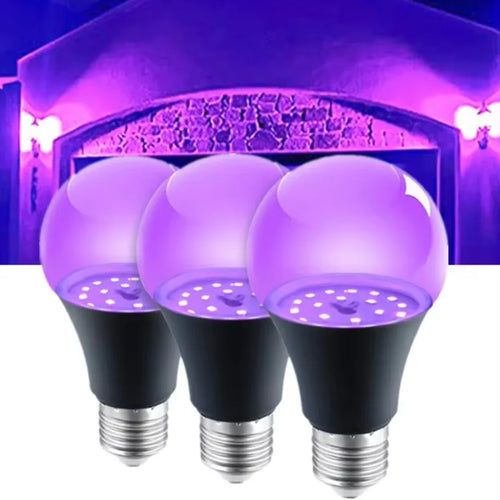 12W Purple Blacklight Bulb