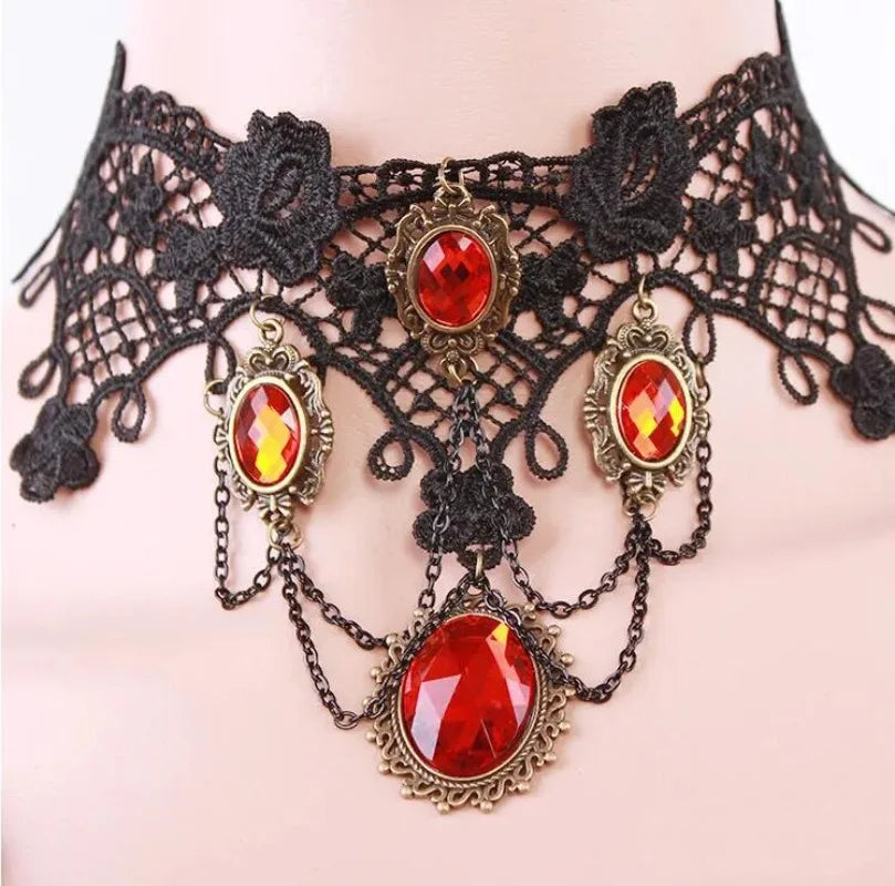 Black Lace Choker