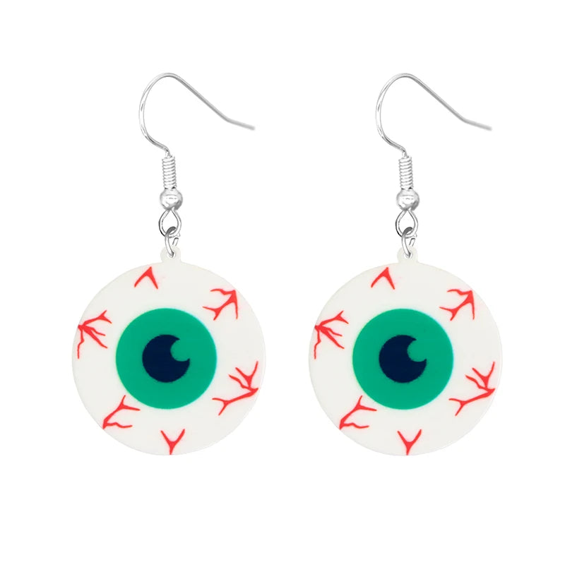 Hip Hop Halloween Earrings
