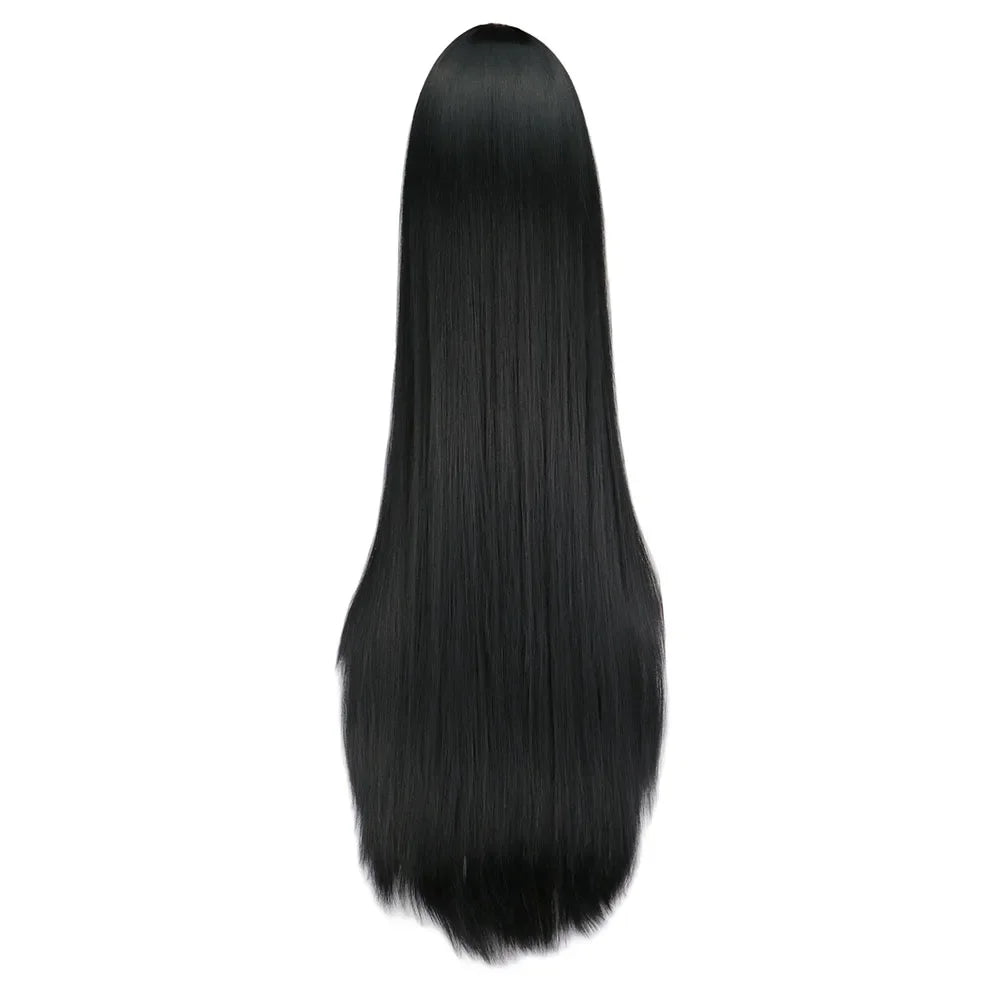 Extra-Long Black Wig (40in)