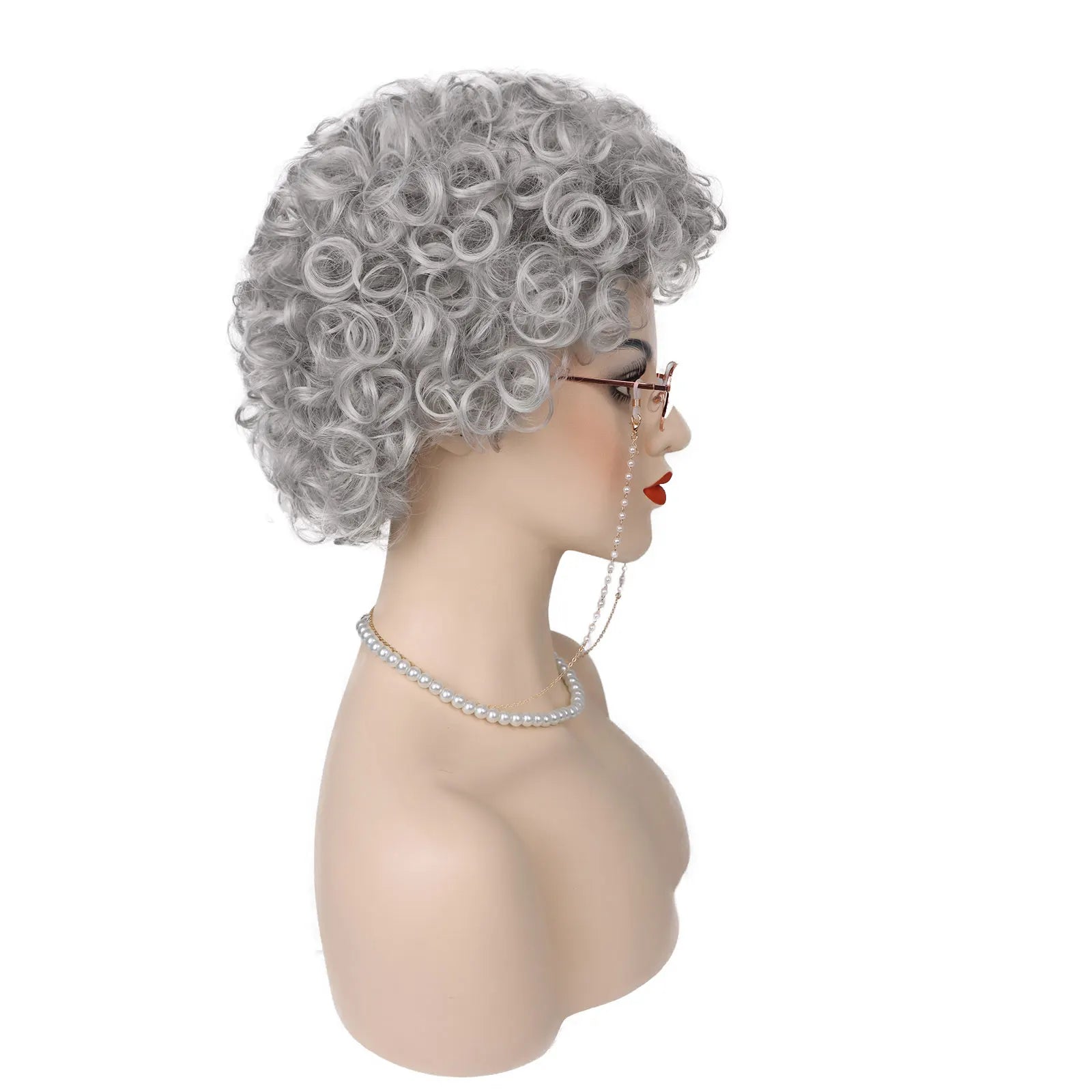 Gray Old Lady Wig