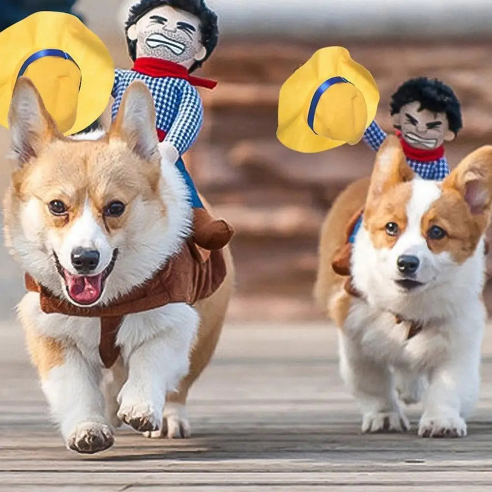 Dog Cowboy Costume