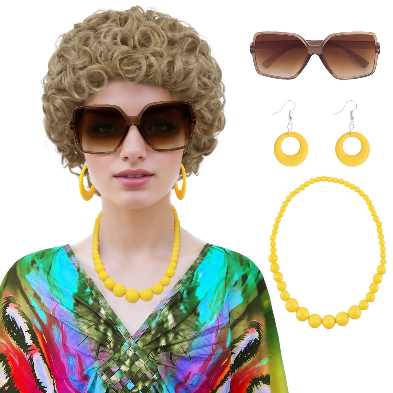 Gray Old Lady Wig