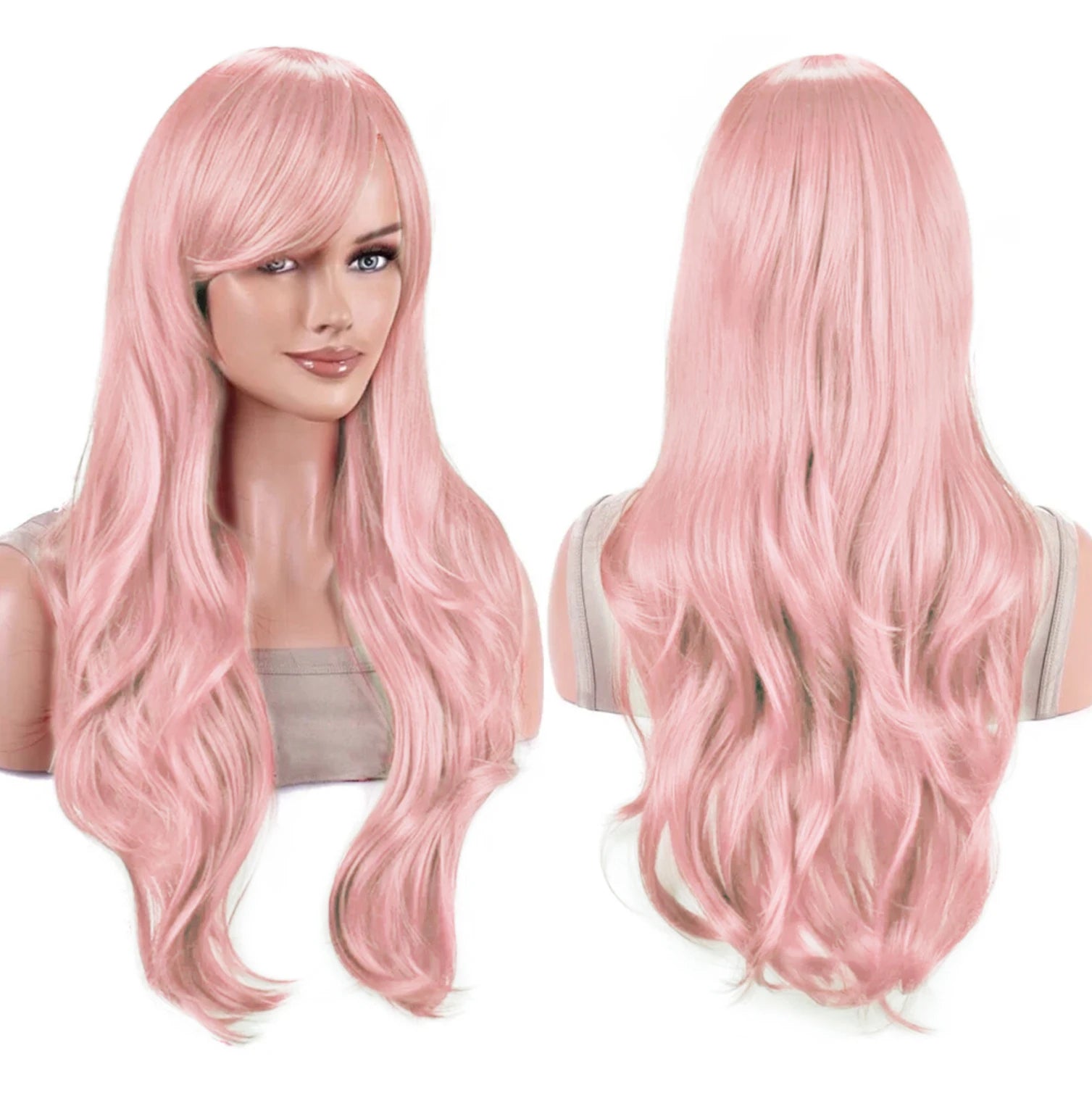 Long Wavy Rainbow Wig