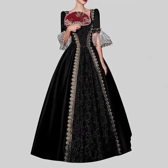 Victorian Gothic Queen Ball Gown