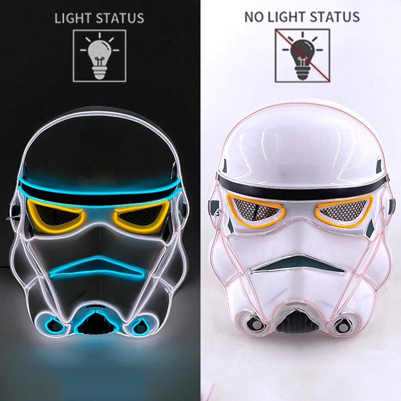 LED Hacker Vendetta Mask