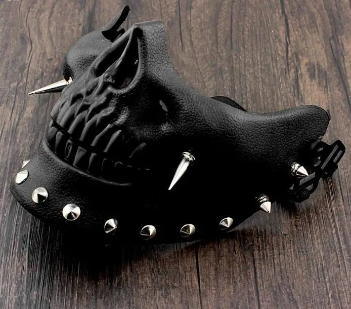 Steampunk Skeletal Spike Mask