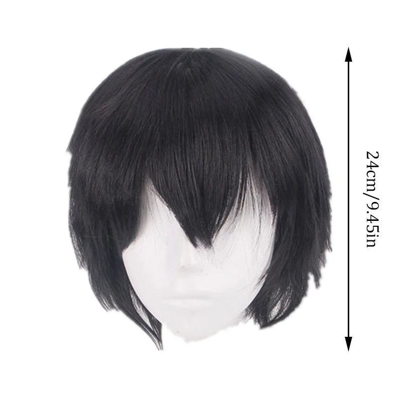 Short Colorful Cosplay Wig