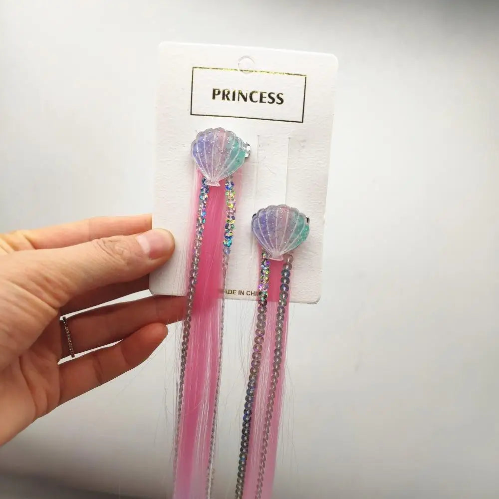Kids Mermaid Wig & Hairpins