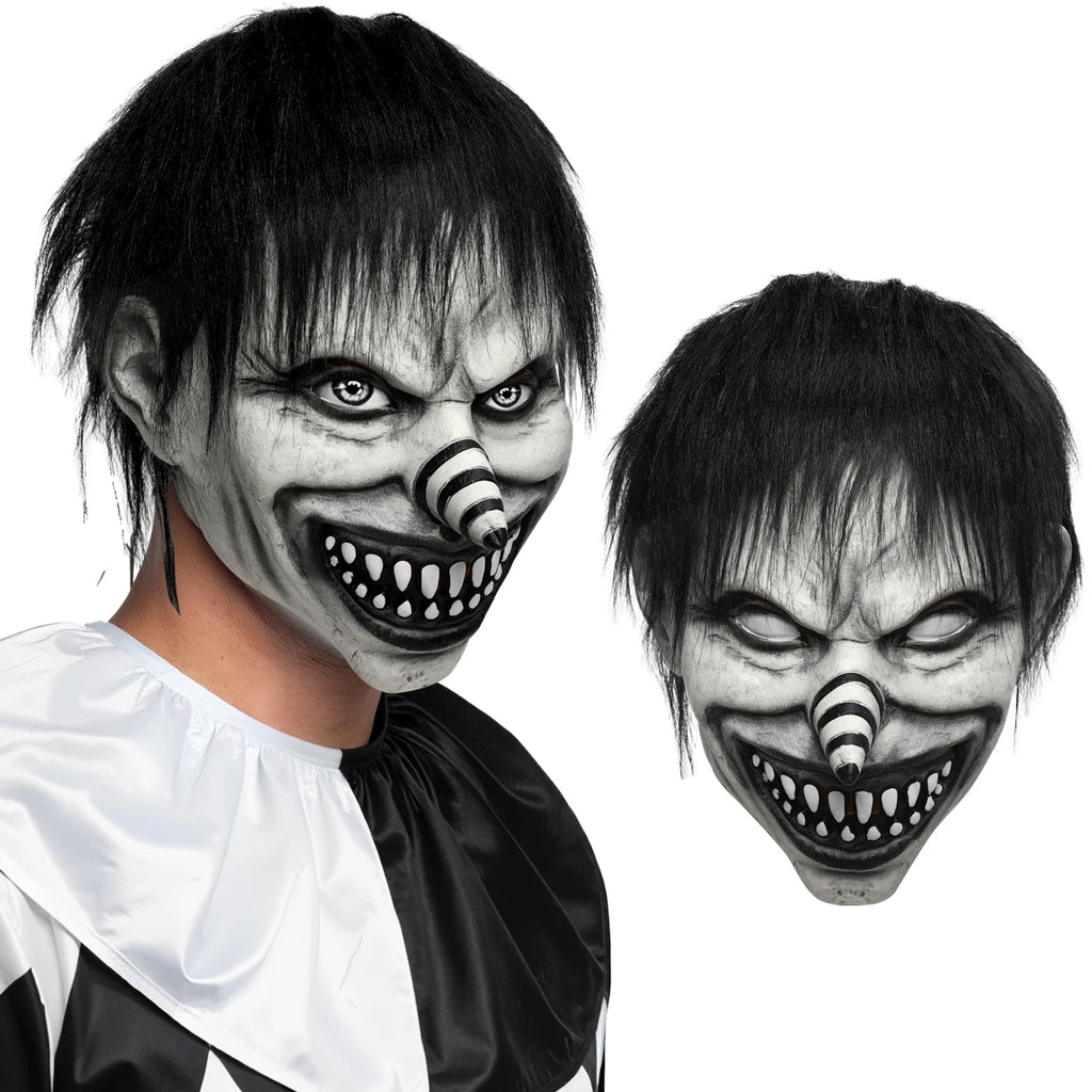 Evil Demon Clown Mask