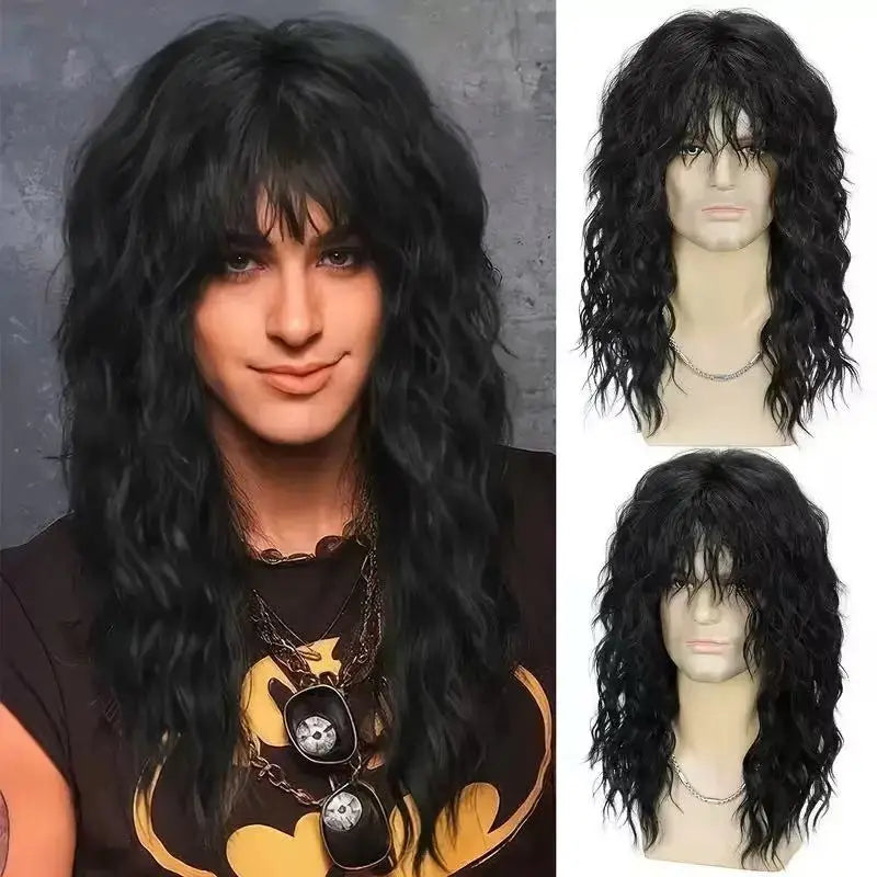 Black Rock Star Wig