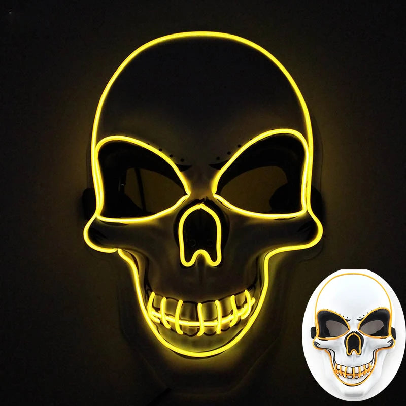 LED Hacker Vendetta Mask