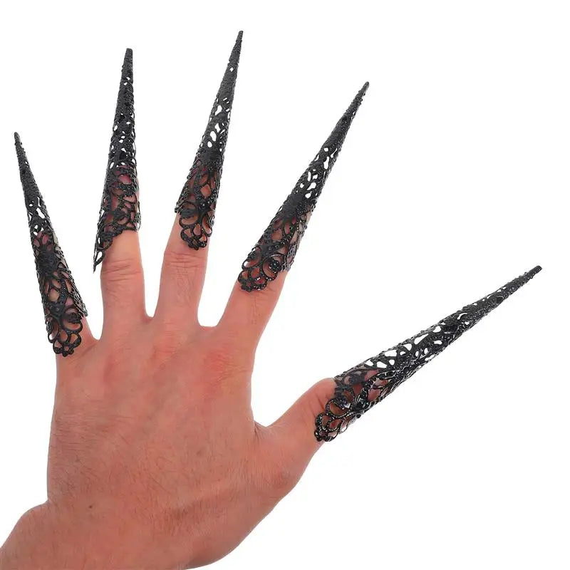 Floral Fingertip Nail Claws