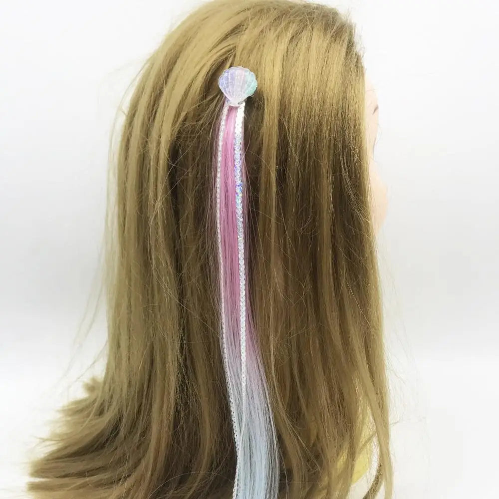 Kids Mermaid Wig & Hairpins