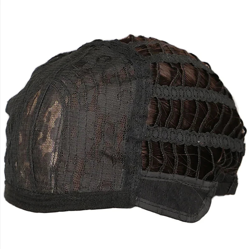Brown Layered Men's Wig