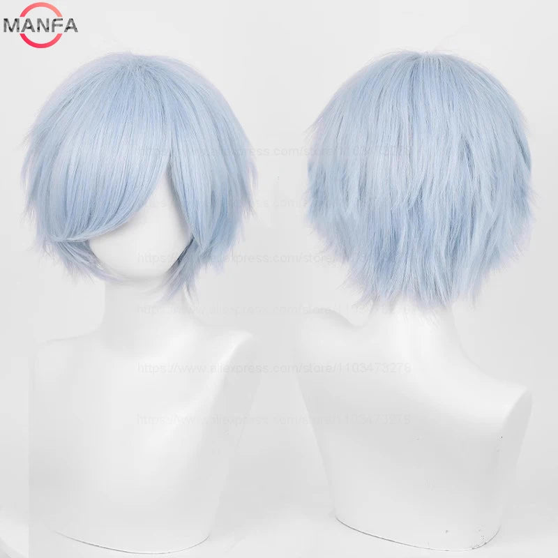 Short Black Anime Wig