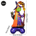 Witch with Owl Staff Balloon