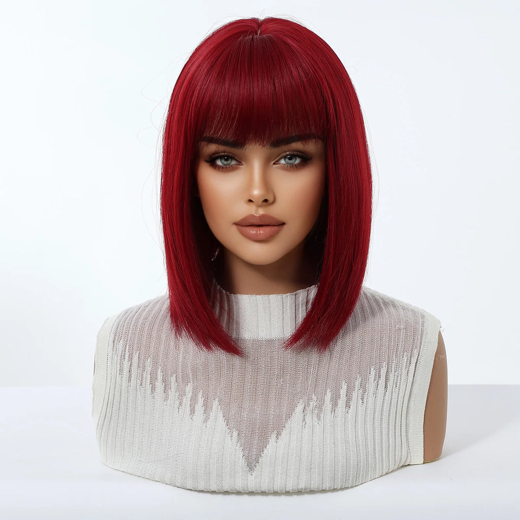 Short Straight Bob Wig