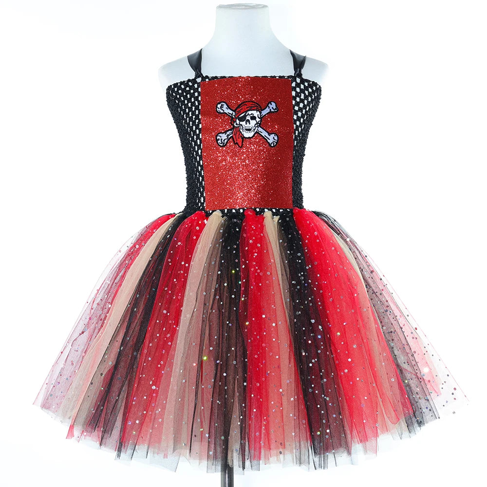 Girls Pirate Tutu Dress
