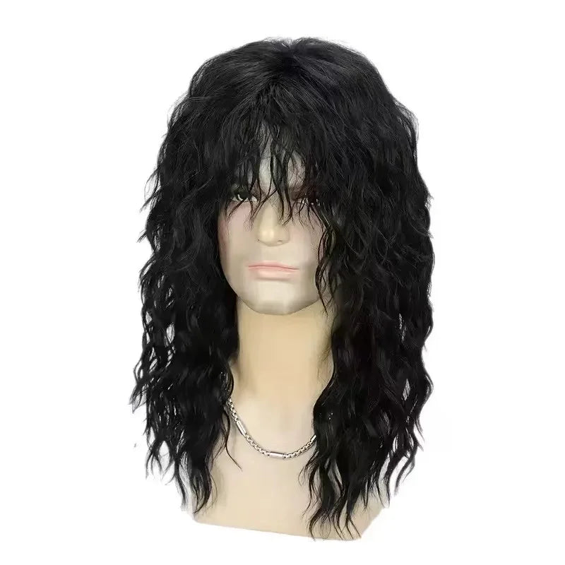 Black Rock Star Wig