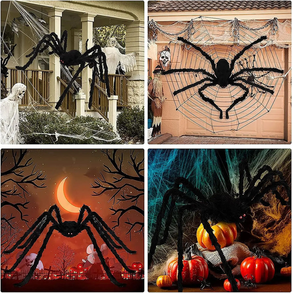 Giant Black Plush Spider