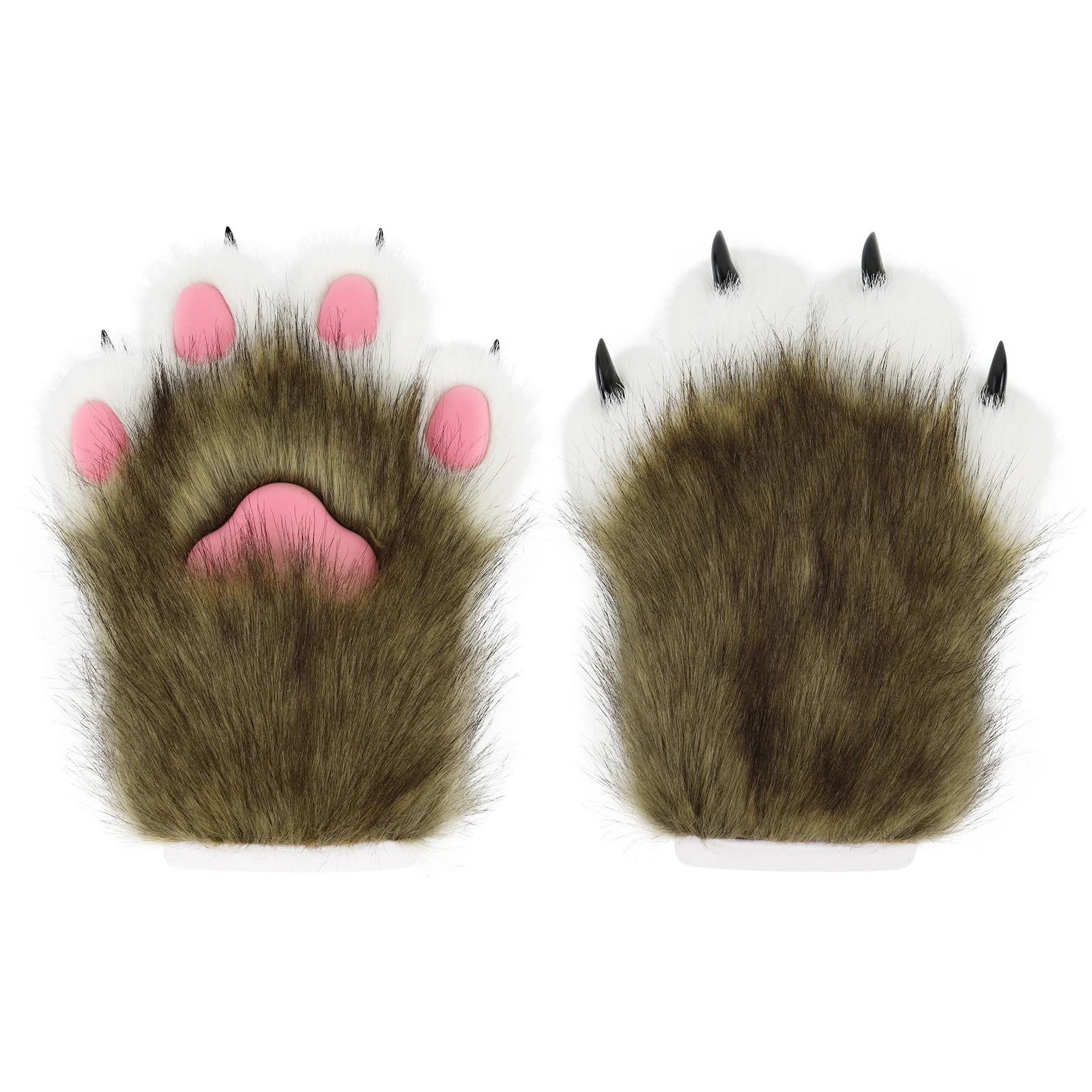 Plush Animal Claw Gloves