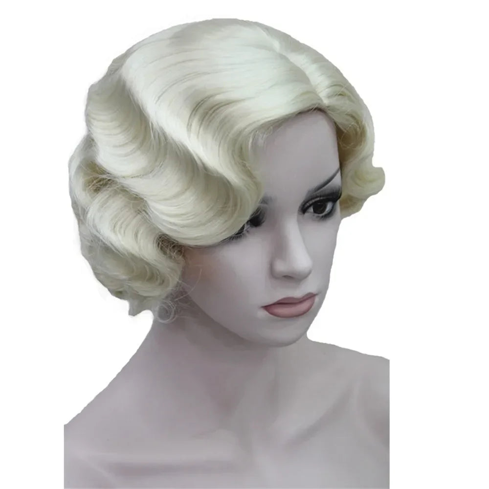 1920s Finger Wave Wig