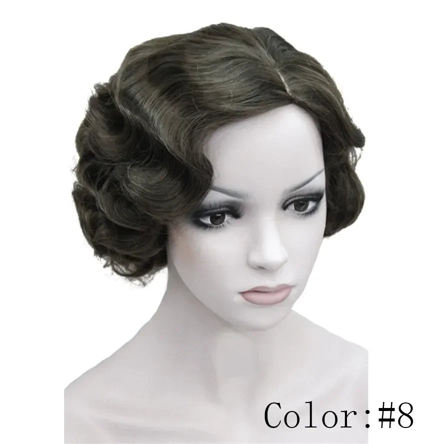 1920s Finger Wave Wig