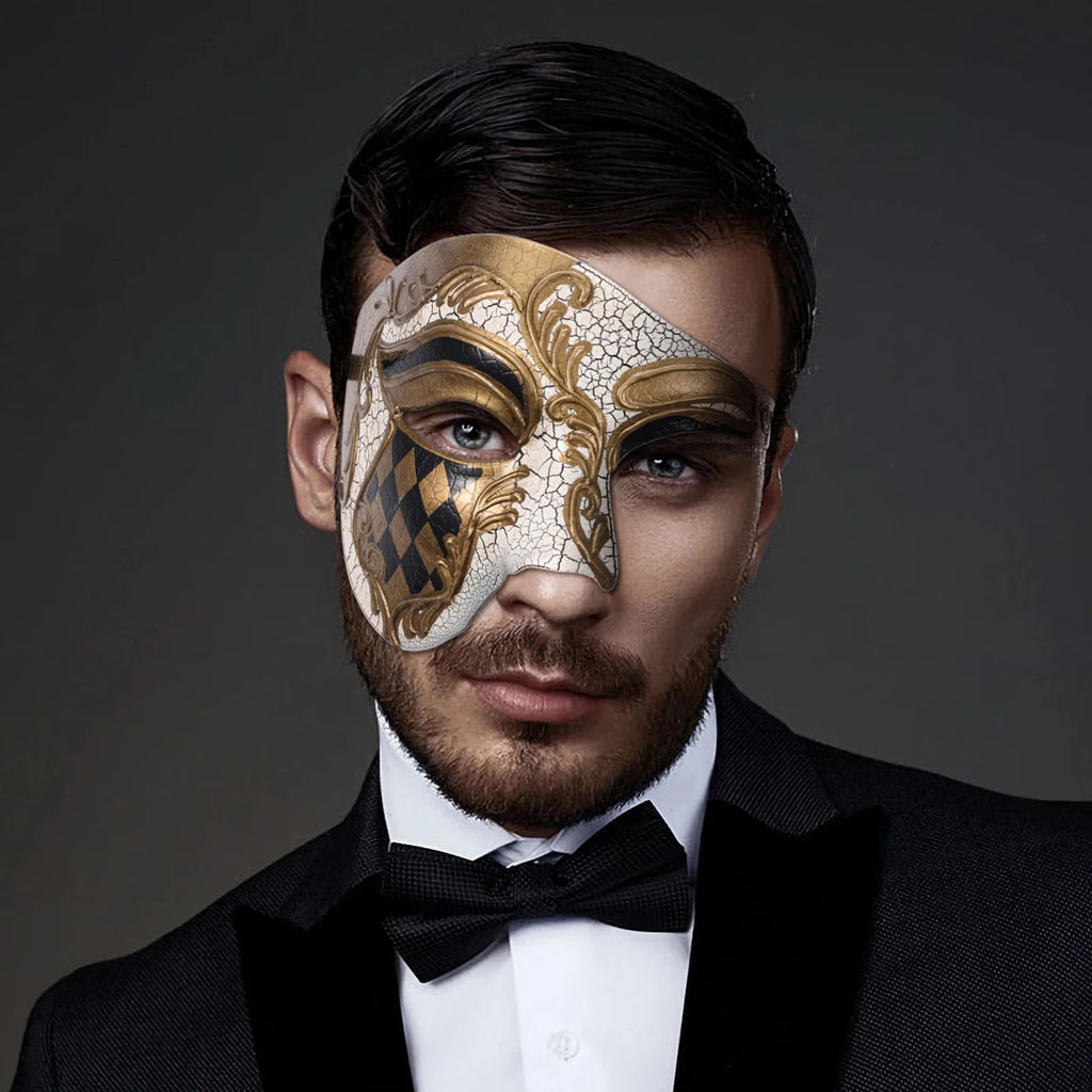 Vintage Men's Masquerade Mask