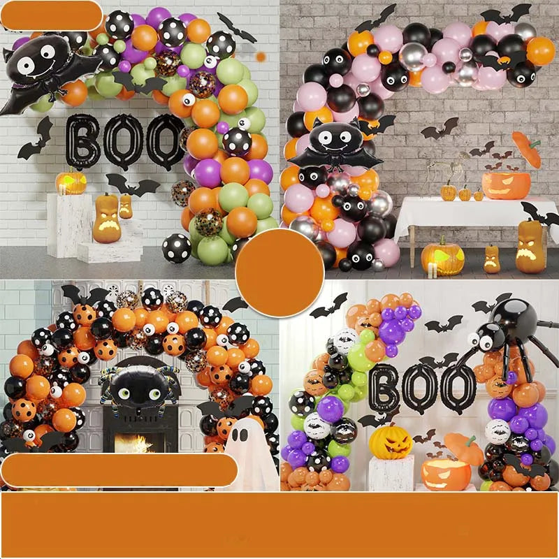 Bat Balloon Garland — Pumpkin Bottles