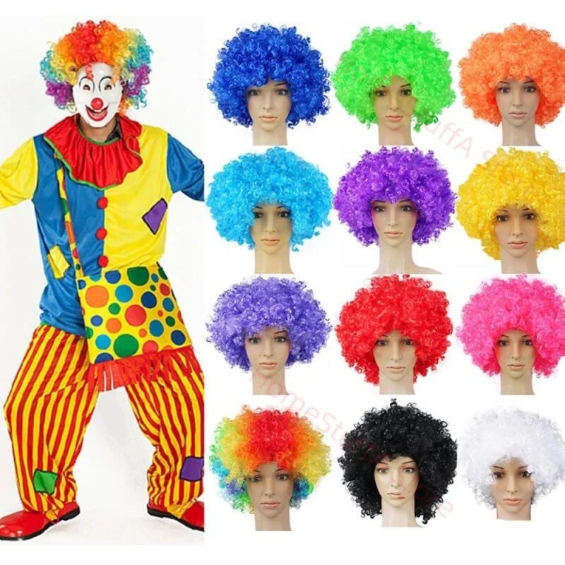 Curly Clown Performance Wig