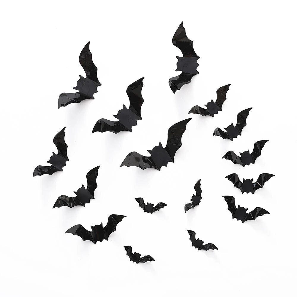 3D Wall Bat Decals