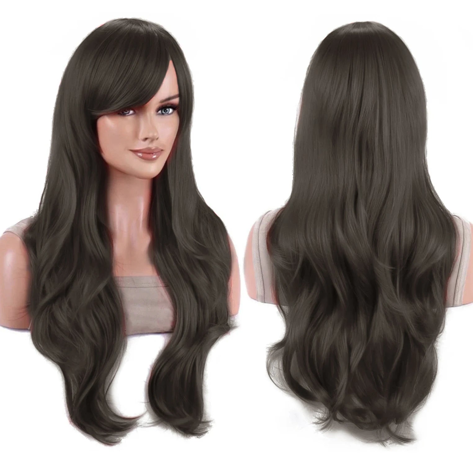 Long Wavy Rainbow Wig