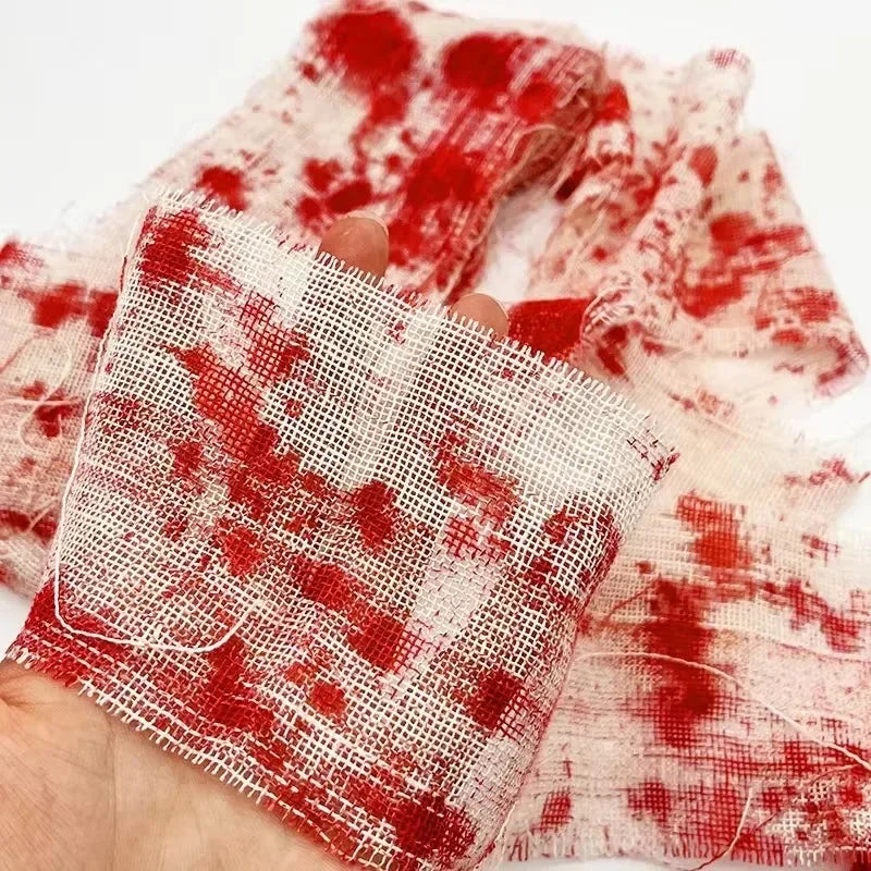 Bloody Gauze Bandage Wrap