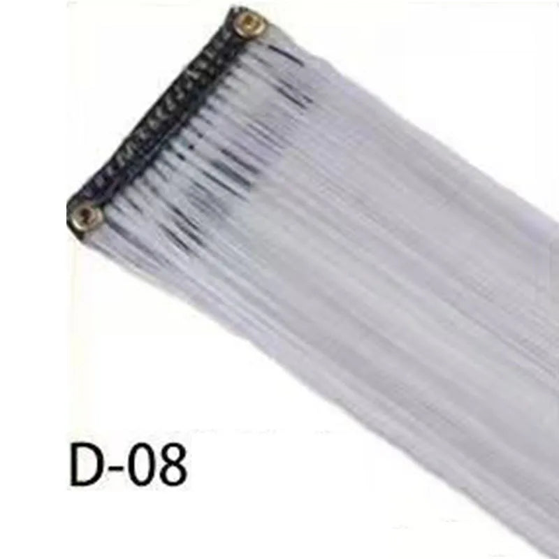 Rainbow Clip-In Hair Extensions (10pc)