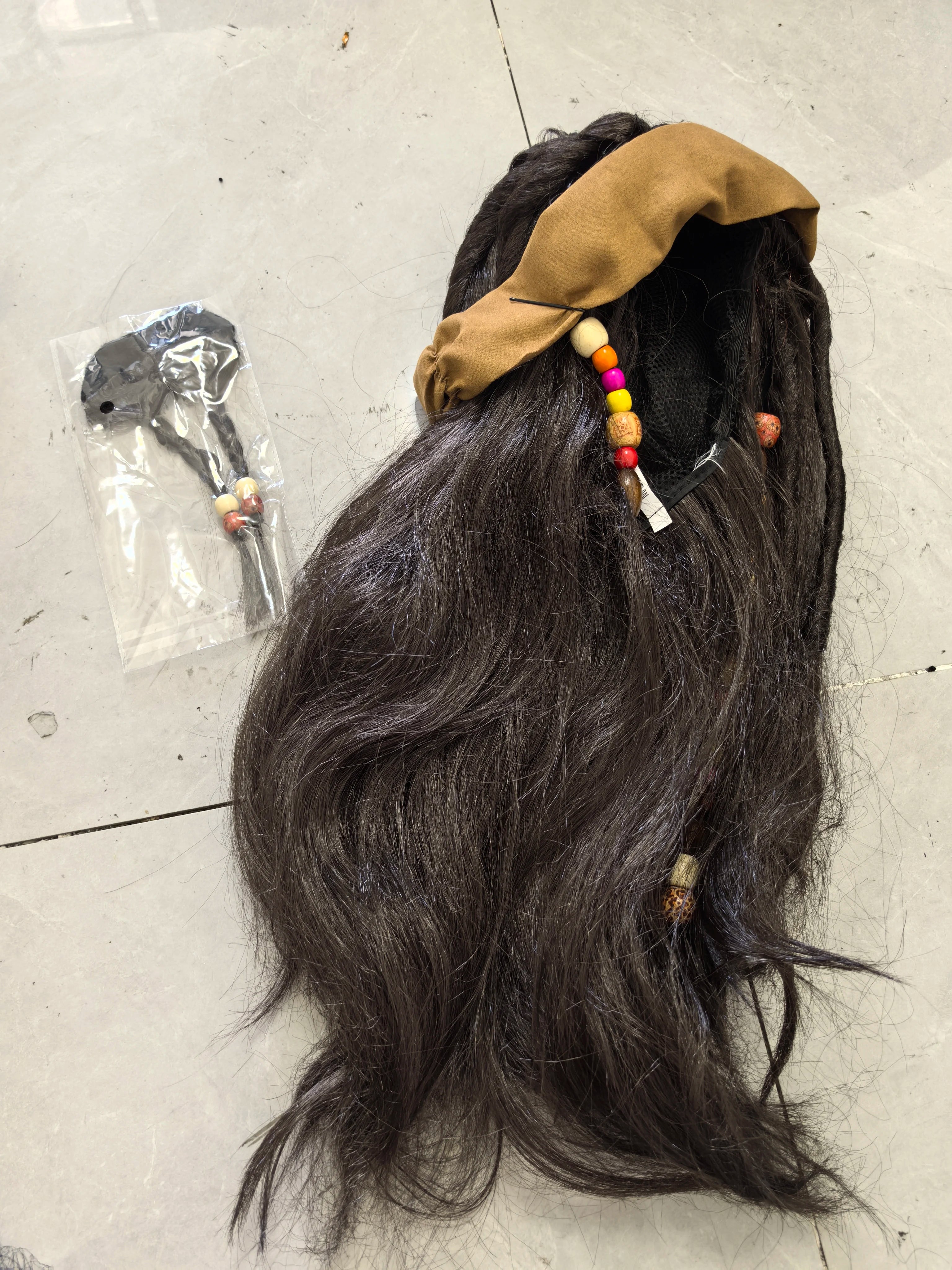 Pirate Hat & Wig Set