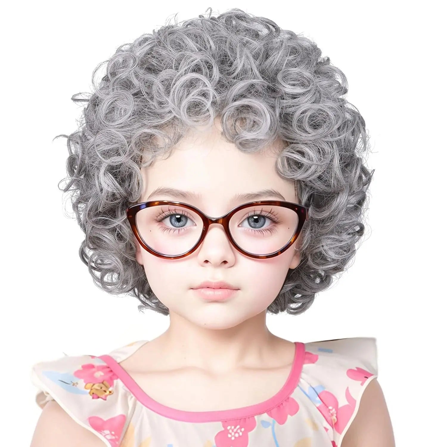 Gray Old Lady Wig