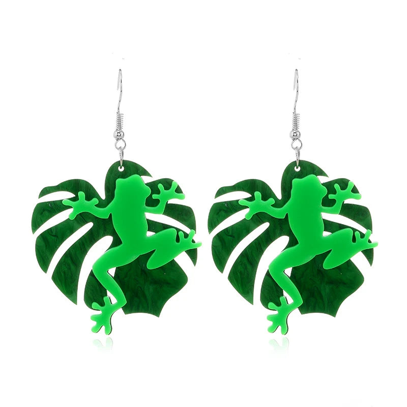 Hip Hop Halloween Earrings