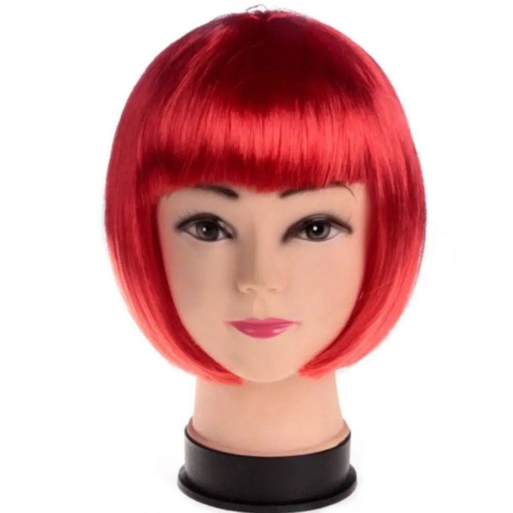 Short Straight Bangs Wig