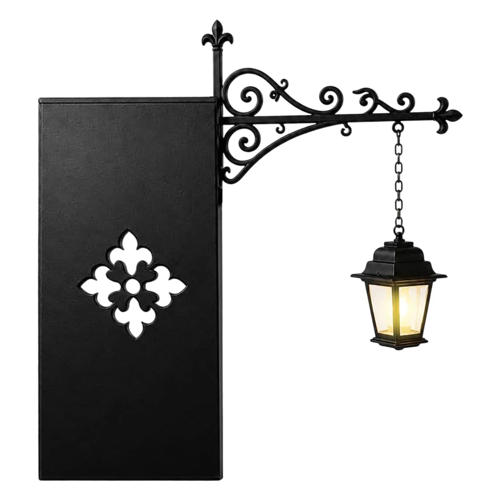 Vintage Gothic Pumpkin Lantern (Bookshelf/Shelf Display)