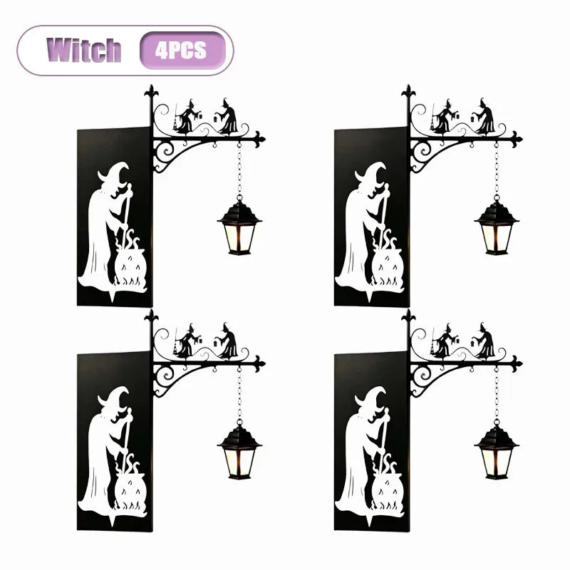 Vintage Gothic Pumpkin Lantern (Bookshelf/Shelf Display)