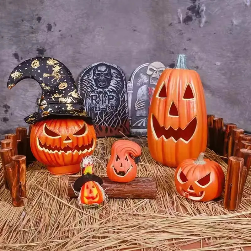 Light-Up Jack-O'-Lantern Decor