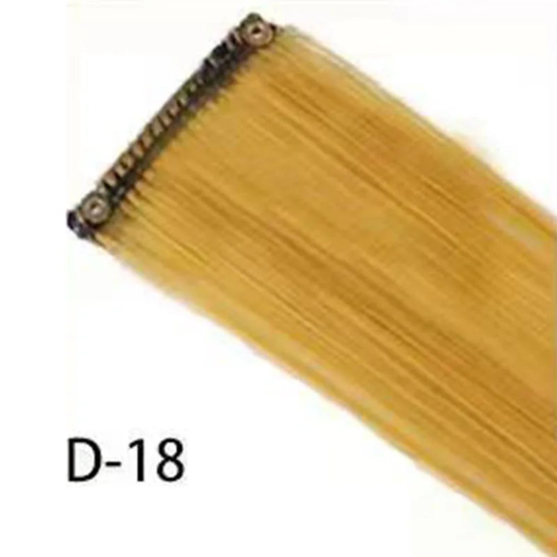 Rainbow Clip-In Hair Extensions (10pc)